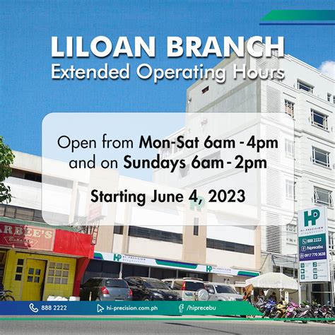 hi-precision liloan schedule|Dr. KRISTINE BUENCONSEJO, Liloan and Consolacion, Internal .